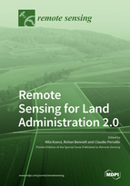 Special issue Remote Sensing for Land Administration 2.0 book cover image