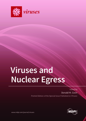 Book cover: Viruses and Nuclear Egress