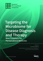 Special issue Targeting the Microbiome for Disease Diagnosis and Therapy: New Frontiers for Personalized Medicine book cover image