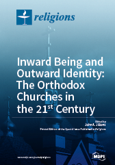 Book cover: Inward Being and Outward Identity: The Orthodox Churches in the 21st Century