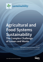 Special issue Agricultural and Food Systems Sustainability: The Complex Challenge of Losses and Waste book cover image