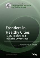 Special issue Frontiers in Healthy Cities: Policy Impacts and Inclusive Governance book cover image