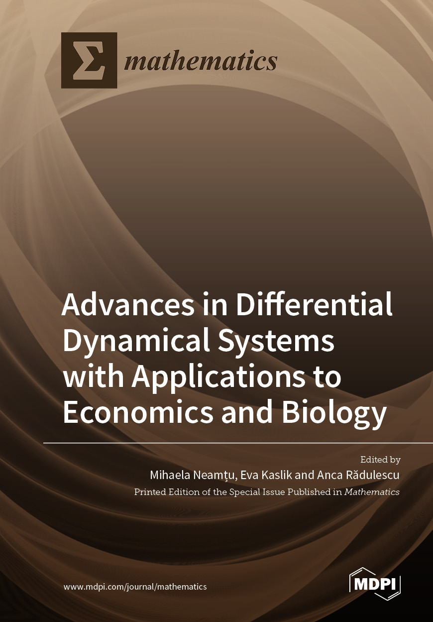 Book cover: Advances in Differential Dynamical Systems with Applications to Economics and Biology