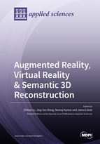 Special issue Augmented Reality, Virtual Reality & Semantic 3D Reconstruction book cover image