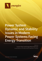 Special issue Power System Dynamic and Stability Issues in Modern Power Systems Facing Energy Transition book cover image
