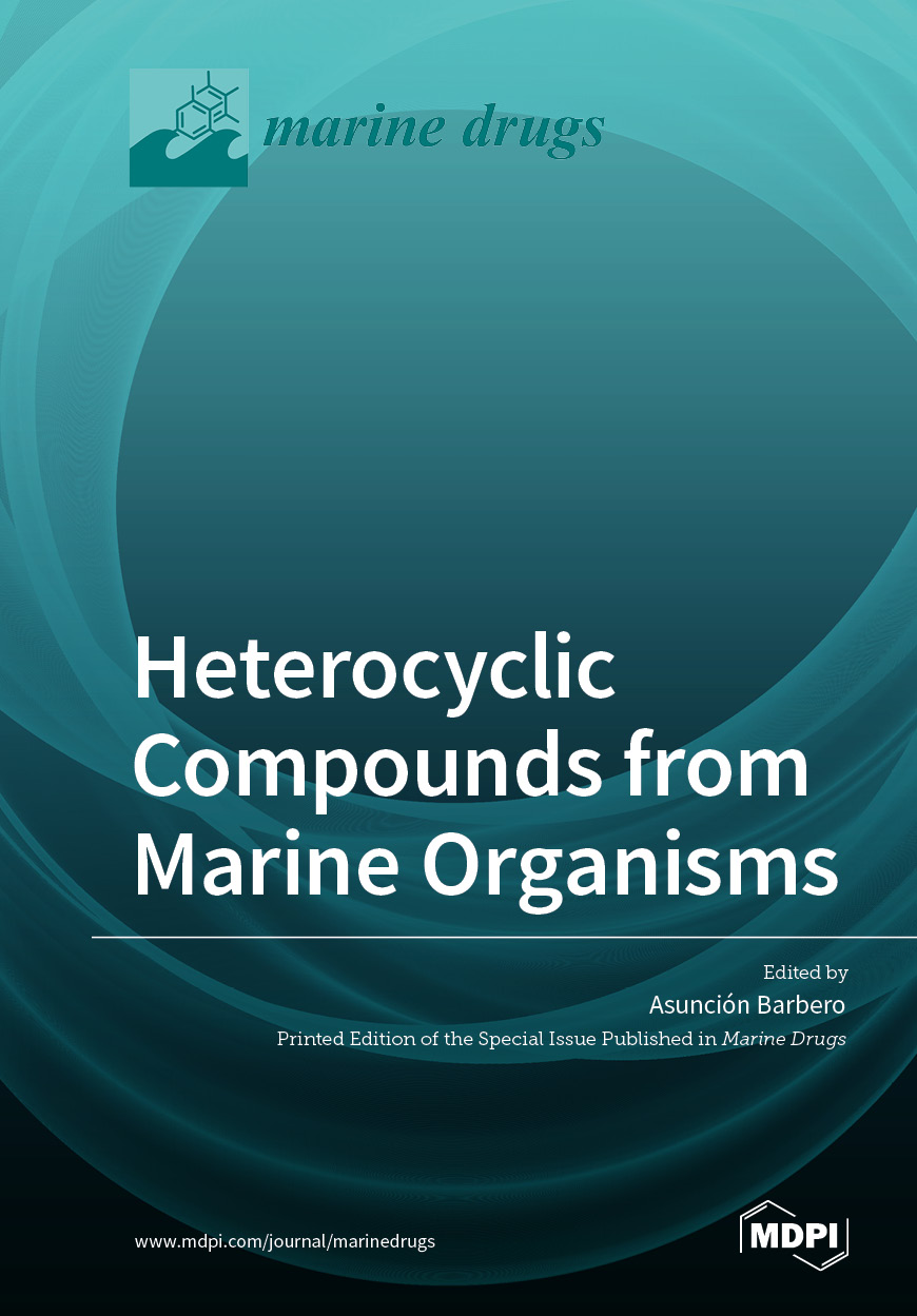Book cover: Heterocyclic Compounds from Marine Organisms
