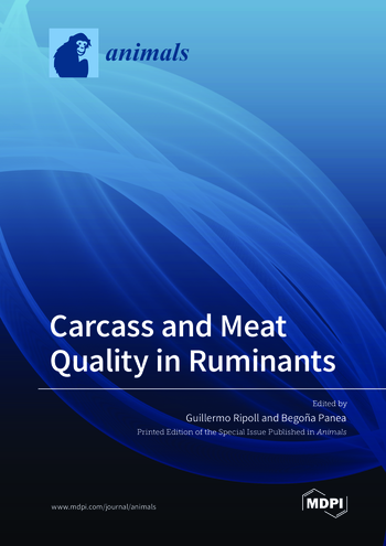 Book cover: Carcass and Meat Quality in Ruminants