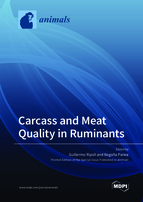 Special issue Carcass and Meat Quality in Ruminants book cover image