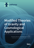 Special issue Modified Theories of Gravity and Cosmological Applications book cover image