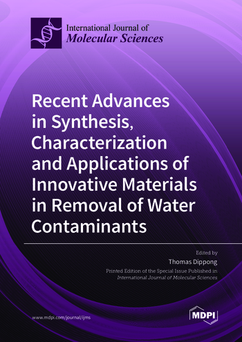 Book cover: Recent Advances in Synthesis, Characterization and Applications of Innovative Materials in Removal of Water Contaminants