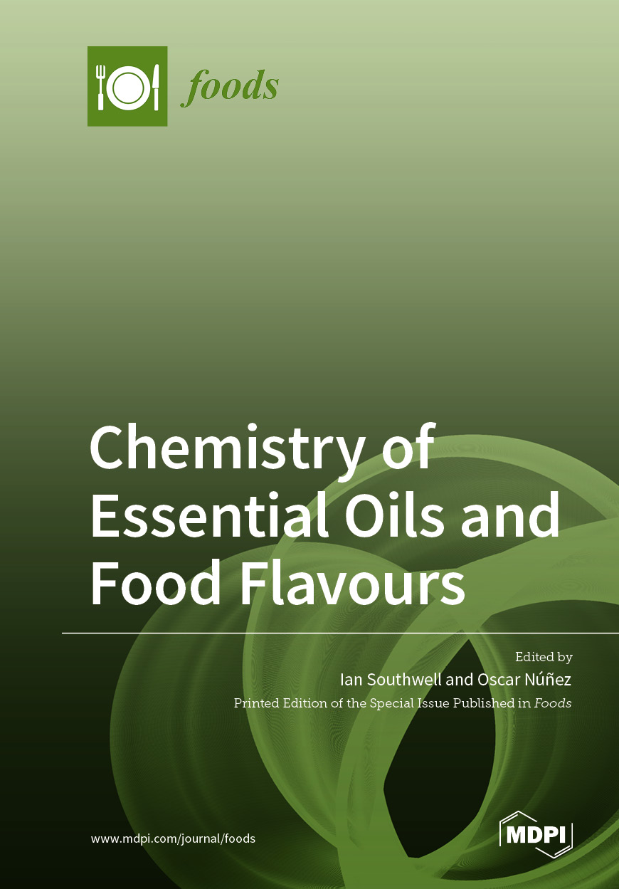 Book cover: Chemistry of Essential Oils and Food Flavours