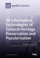 Special issue 3D Information Technologies in Cultural Heritage Preservation and Popularisation book cover image