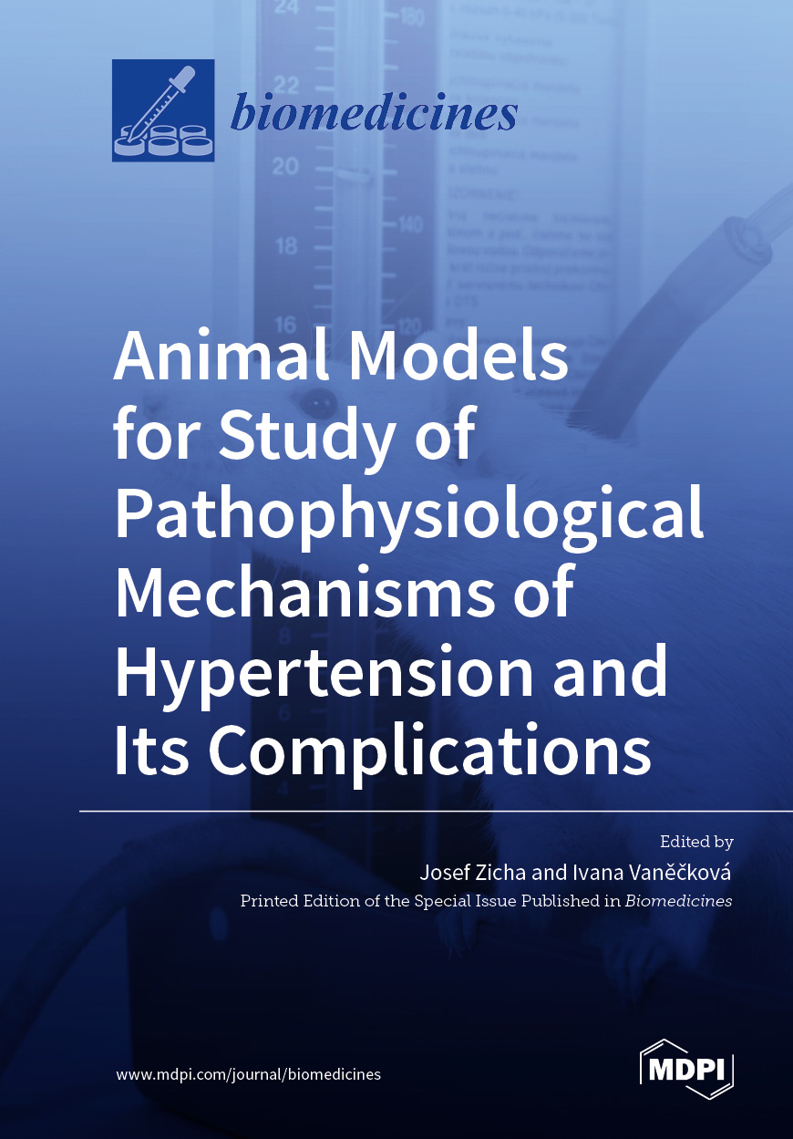 Book cover: Animal Models for Study of Pathophysiological Mechanisms of Hypertension and Its Complications