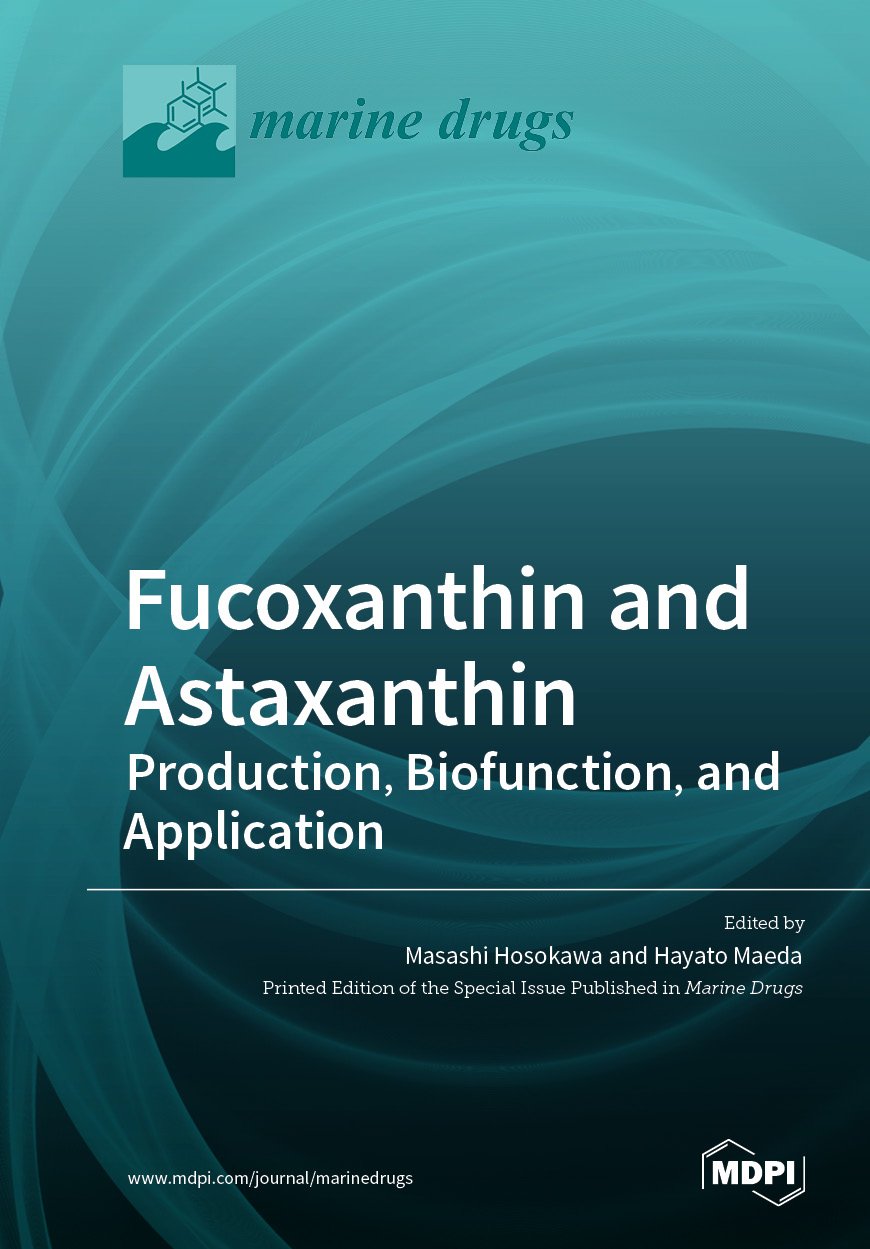 Book cover: Fucoxanthin and Astaxanthin—Production, Biofunction, and Application