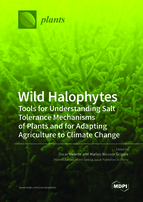 Special issue Wild Halophytes: Tools for Understanding Salt Tolerance Mechanisms of Plants and for Adapting Agriculture to Climate Change book cover image