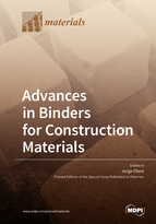 Special issue Advances in Binders for Construction Materials book cover image