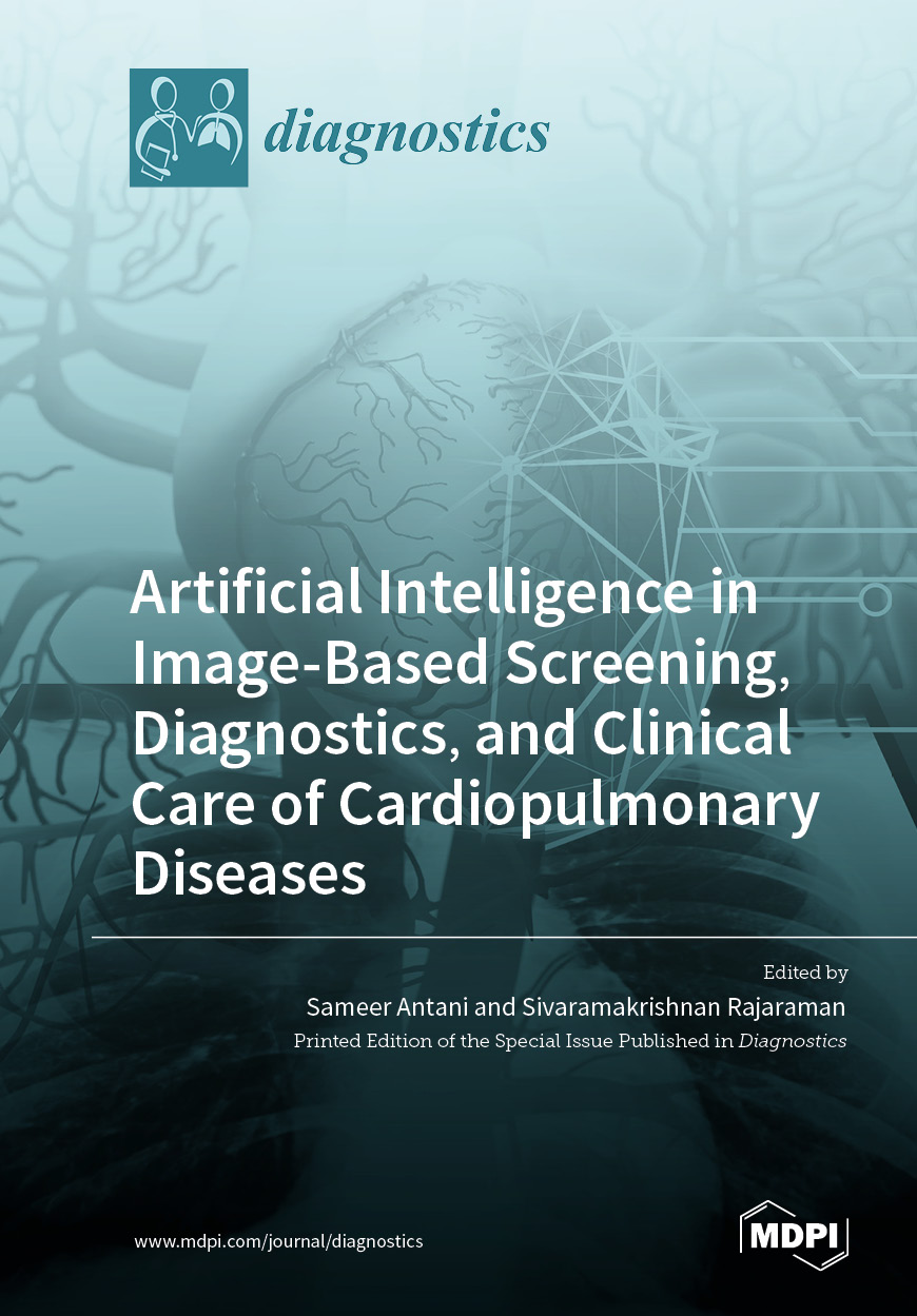 Book cover: Artificial Intelligence in Image-Based Screening, Diagnostics, and Clinical Care of Cardiopulmonary Diseases