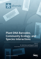 Special issue Plant DNA Barcodes, Community Ecology, and Species Interactions book cover image