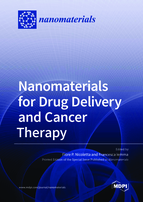 Special issue Nanomaterials for Drug Delivery and Cancer Therapy book cover image