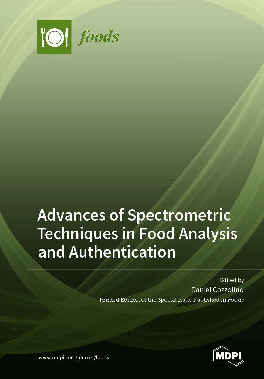 Book cover: Advances of Spectrometric Techniques in Food Analysis and Authentication