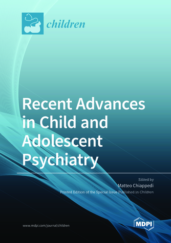 Book cover: Recent Advances in Child and Adolescent Psychiatry