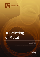 Special issue 3D Printing of Metal book cover image