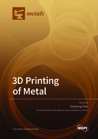 Special Issue 3D Printing of Metal book cover image
