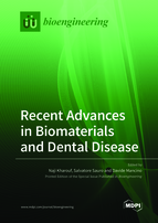 Special issue Recent Advances in Biomaterials and Dental Disease book cover image