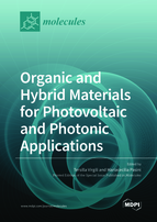 Special issue Organic and Hybrid Materials for Photovoltaic and Photonic Applications book cover image