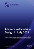 Special issue Advances of Machine Design in Italy 2022 book cover image