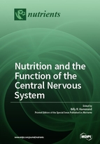 Special issue Nutrition and the Function of the Central Nervous System book cover image