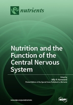 Special Issue Nutrition and the Function of the Central Nervous System book cover image