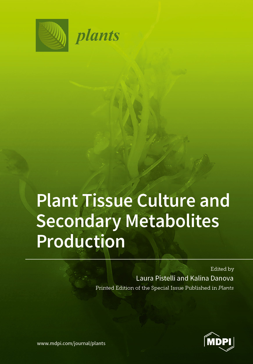 Book cover: Plant Tissue Culture and Secondary Metabolites Production