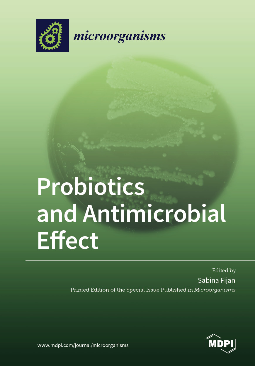 Book cover: Probiotics and Antimicrobial Effect