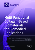 Special issue Multi-Functional Collagen-Based Biomaterials for Biomedical Applications book cover image