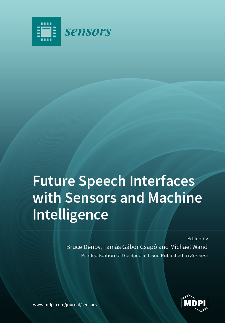Book cover: Future Speech Interfaces with Sensors and Machine Intelligence