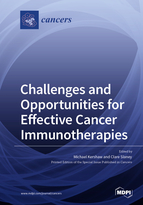Special issue Challenges and Opportunities for Effective Cancer Immunotherapies book cover image