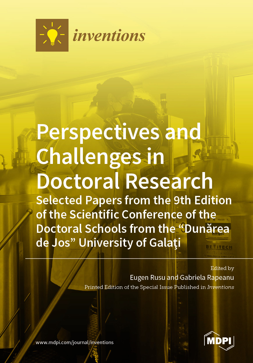 Book cover: Perspectives and Challenges in Doctoral Research Selected Papers from the 9th Edition of the Scientific Conference of the Doctoral Schools from the “Dunărea de Jos” University of Galaţi
