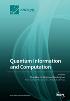 Special issue Quantum Information and Computation book cover image