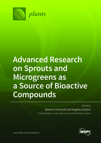 Book cover: Advanced Research on Sprouts and Microgreens as a Source of Bioactive Compounds
