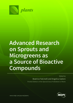 Special Issue Advanced Research on Sprouts and Microgreens as a Source of Bioactive Compounds book cover image