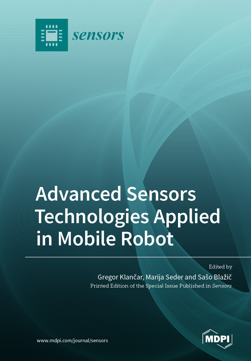 Book cover: Advanced Sensors Technologies Applied in Mobile Robot