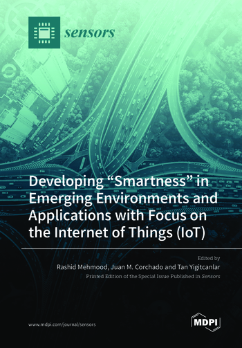 Book cover: Developing “Smartness” in Emerging Environments and Applications with Focus on the Internet of Things (IoT)