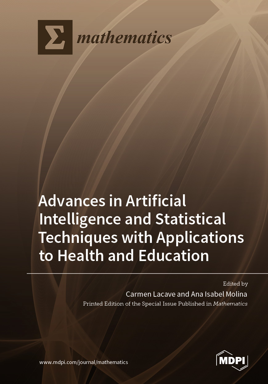 Book cover: Advances in Artificial Intelligence and Statistical Techniques with Applications to Health and Education