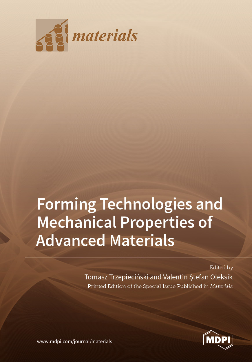 Book cover: Forming Technologies and Mechanical Properties of Advanced Materials