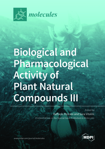 Book cover: Biological and Pharmacological Activity of Plant Natural Compounds III
