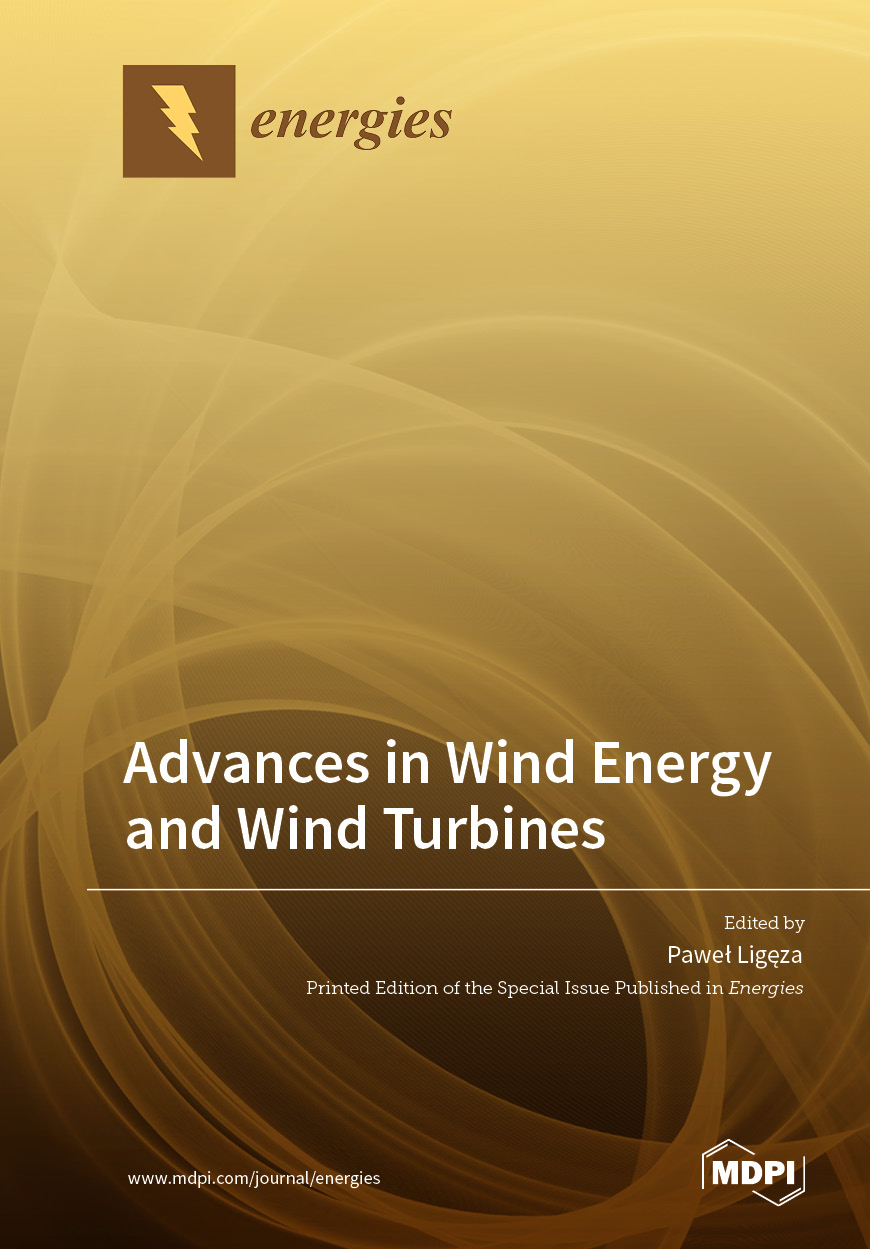 Book cover: Advances in Wind Energy and Wind Turbines