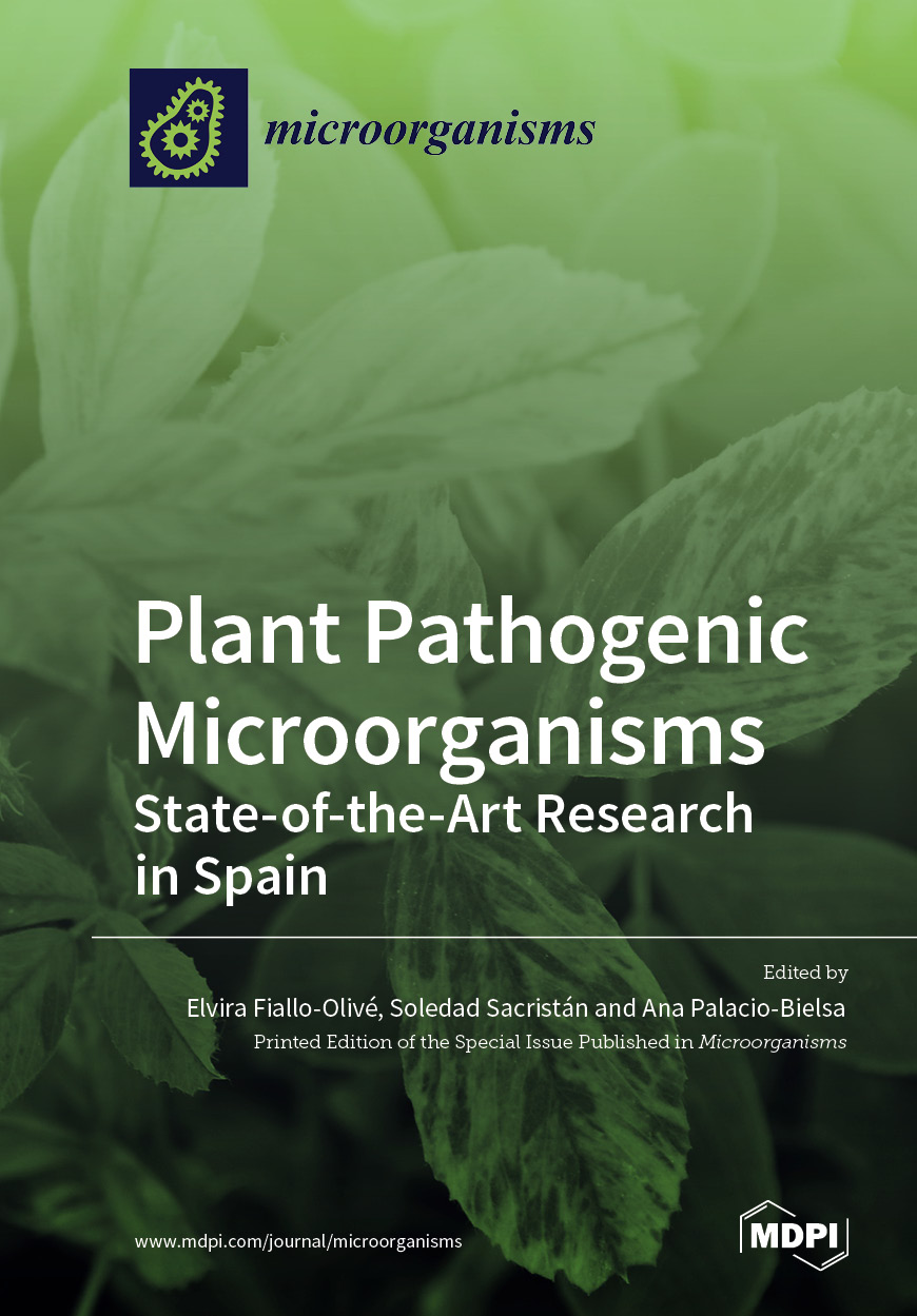 Special Issue Plant Pathogenic Microorganisms: State-of-the-Art Research in Spain book cover image