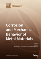 Special issue Corrosion and Mechanical Behavior of Metal Materials book cover image