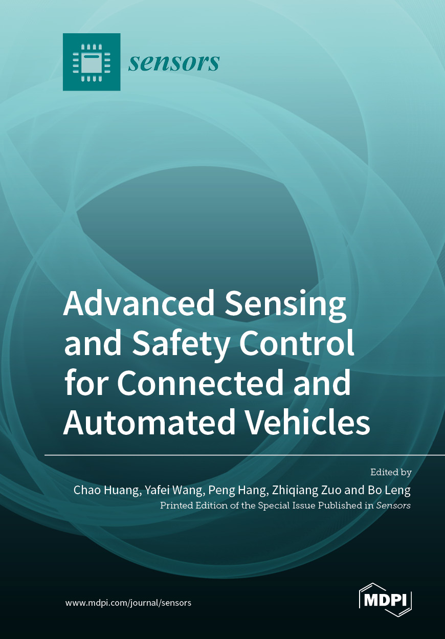 Book cover: Advanced Sensing and Safety Control for Connected and Automated Vehicles